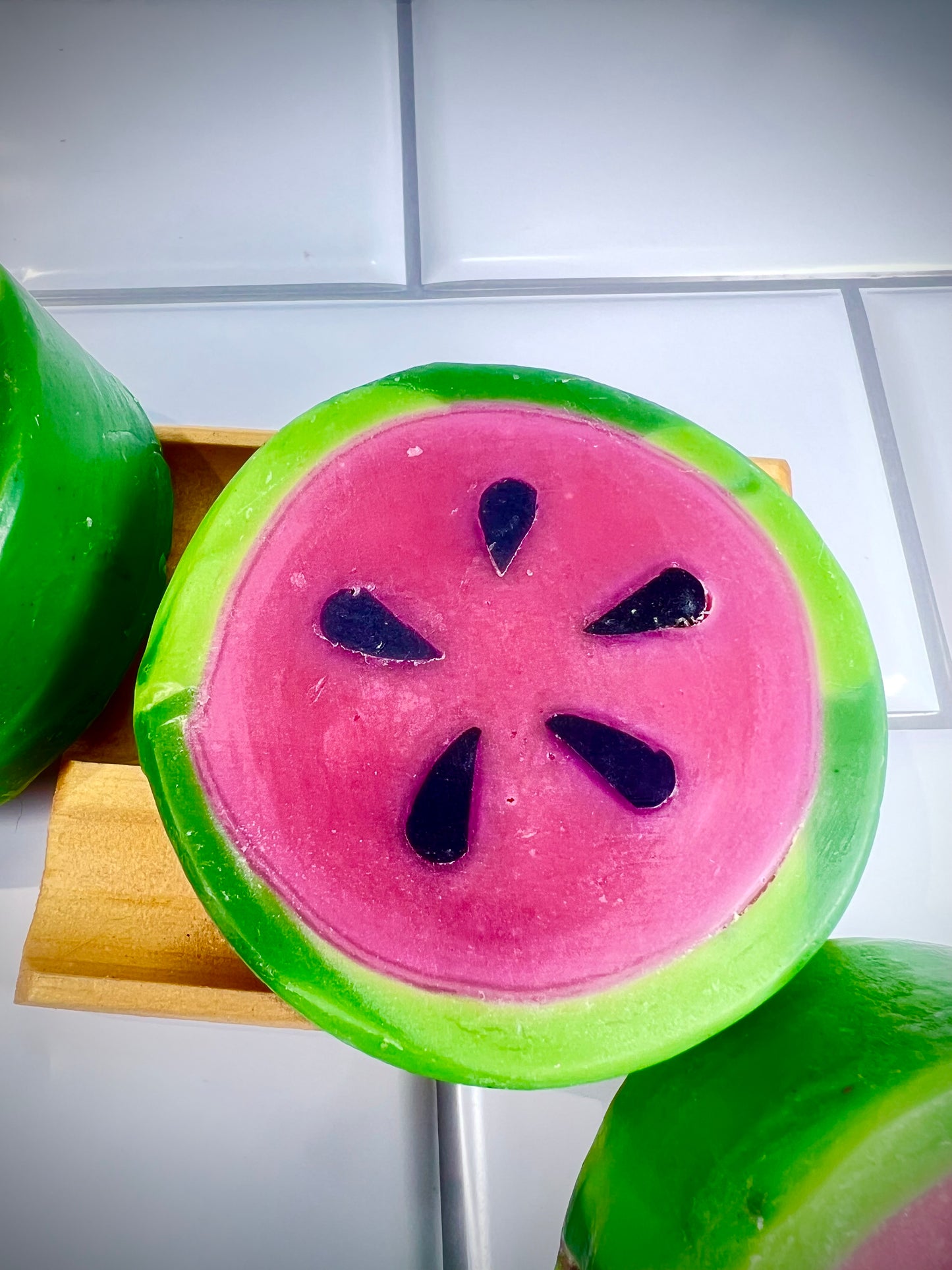 Watermelon soap