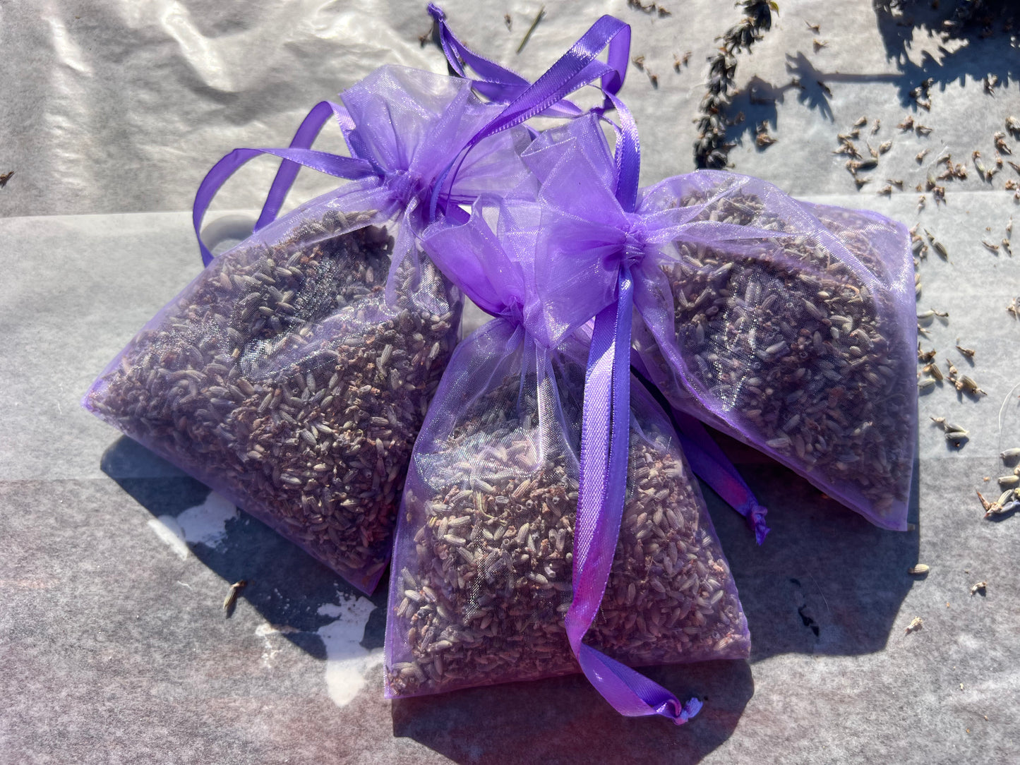 Lavender satchel