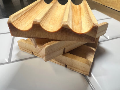 Soap Saver Wood Soap Dish