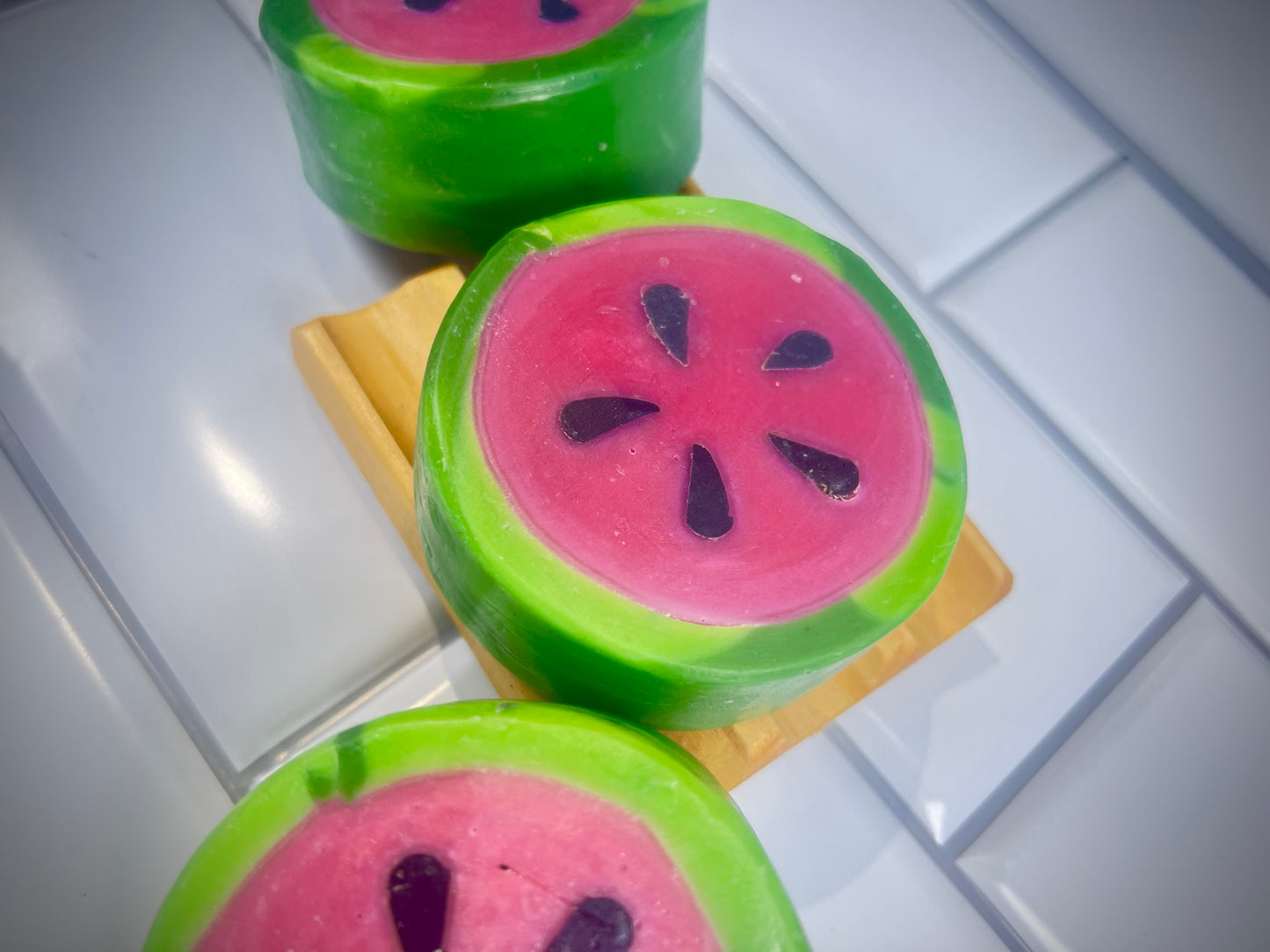 Watermelon soap