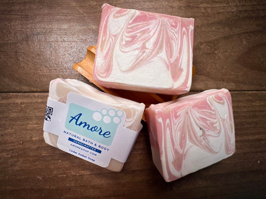 Cedar Amber Soap